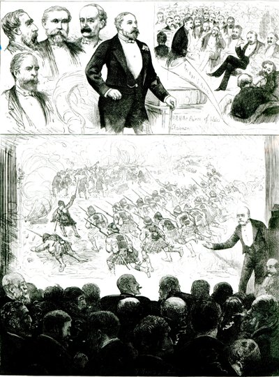Lecture on the Egyptian War, 1883 by English School